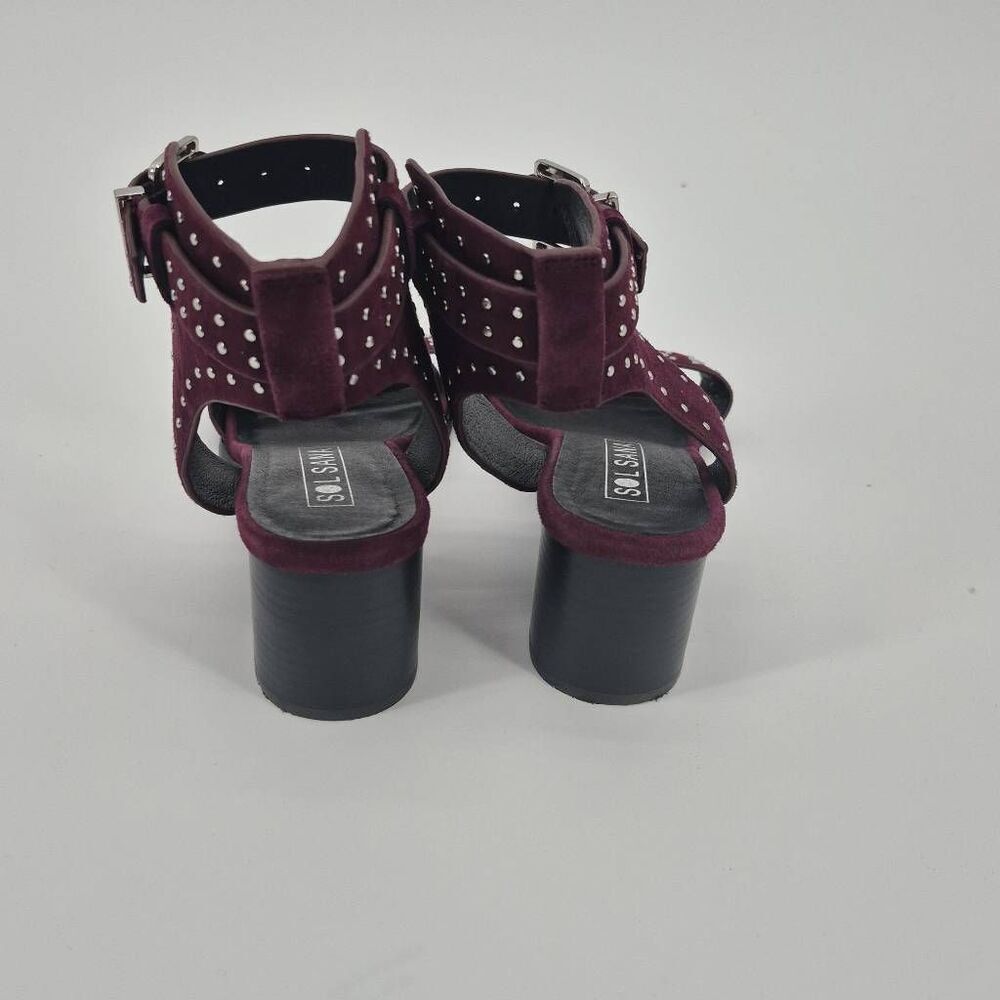 Anthropologie Sol Sana Porter Heeled Sandals Size 8.5 - Picture 5 of 8